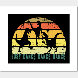 Dino Dance Posters and Art